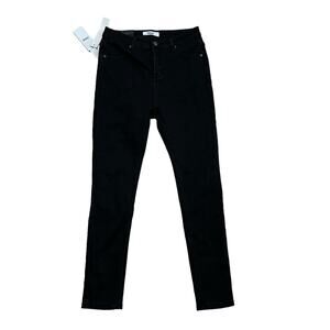 24MG Korean Fashion Black Denim Jeans size 28 Waist New Streetwear